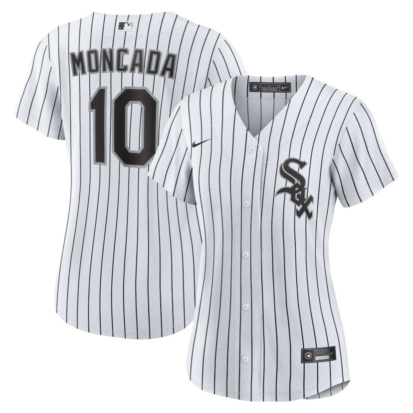 Chicago White Sox MLB Nike Yoán Moncada Chicago Sox Home Replica Player Jersey