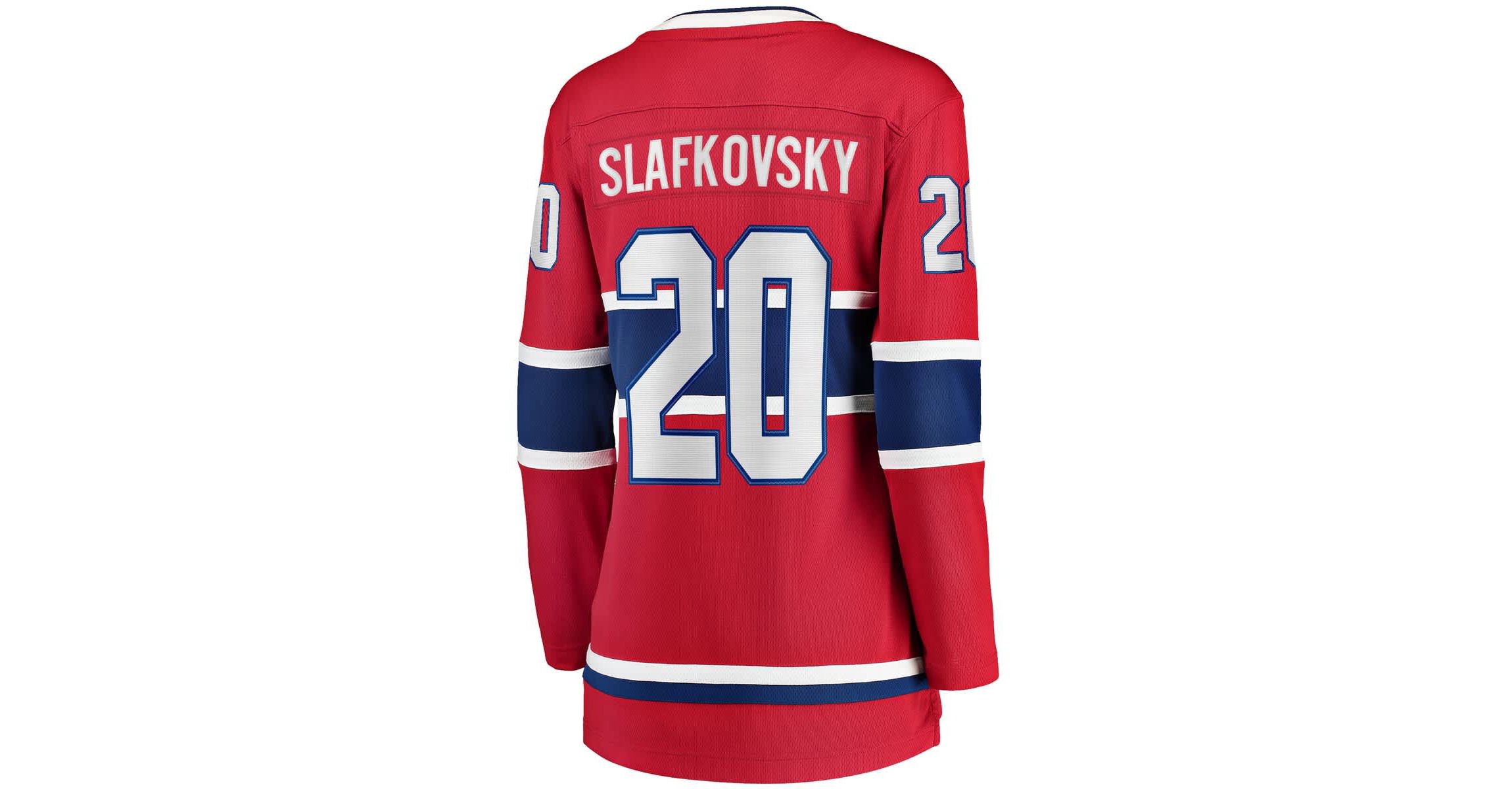 NHL Fanatics Juraj Slafkovsky Montreal Canadiens Home Breakaway Jersey
