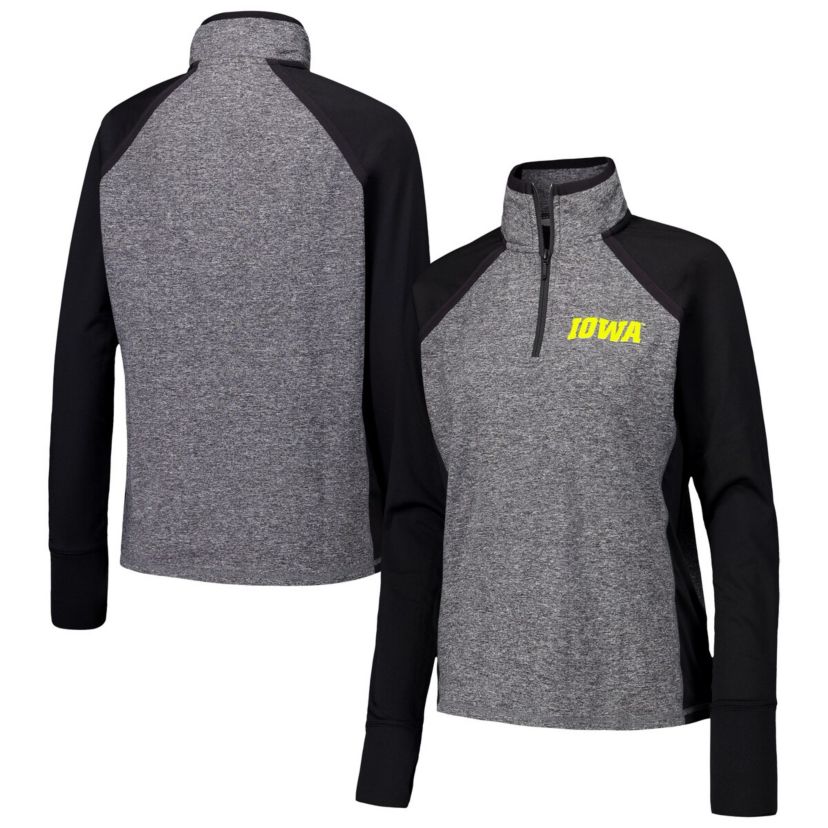 NCAA Iowa Hawkeyes Finalist Raglan Quarter-Zip Jacket