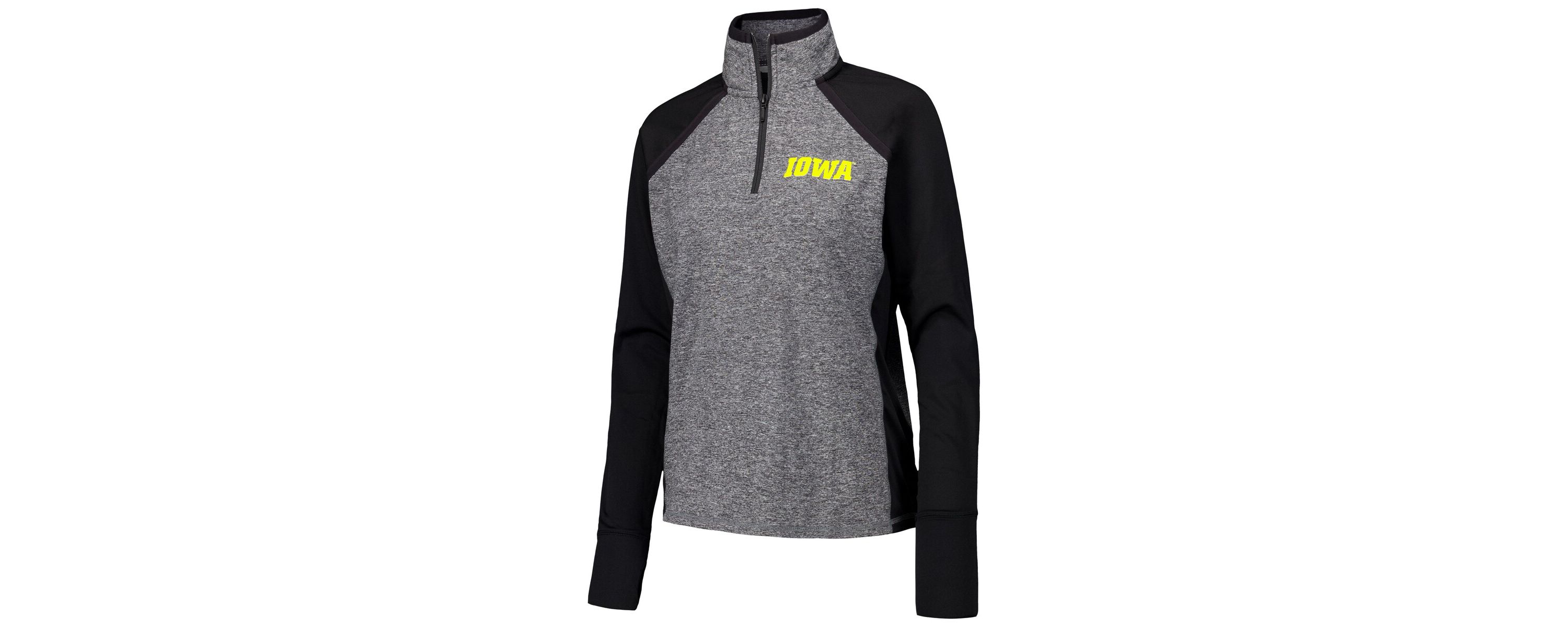 NCAA Iowa Hawkeyes Finalist Raglan Quarter-Zip Jacket