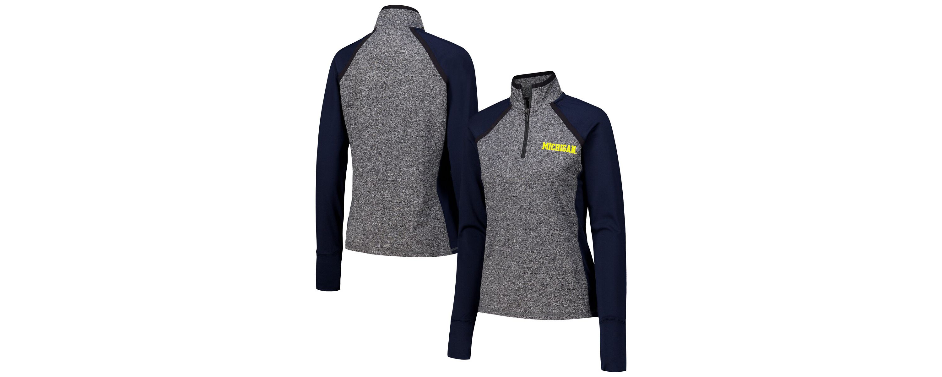 NCAA Michigan Wolverines Finalist Raglan Quarter-Zip Jacket