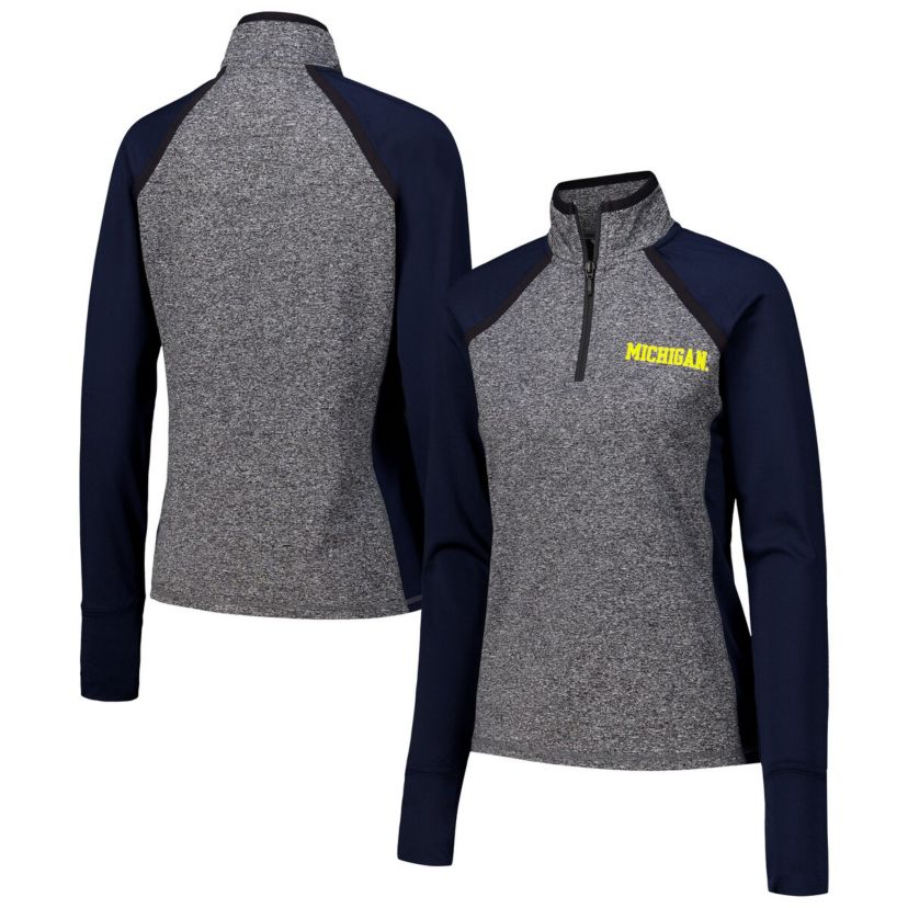 NCAA Michigan Wolverines Finalist Raglan Quarter-Zip Jacket