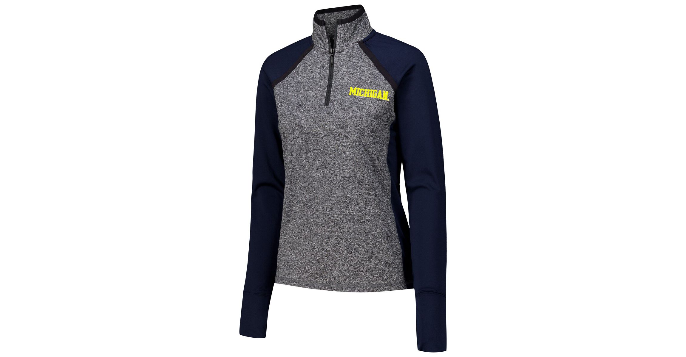 NCAA Michigan Wolverines Finalist Raglan Quarter-Zip Jacket