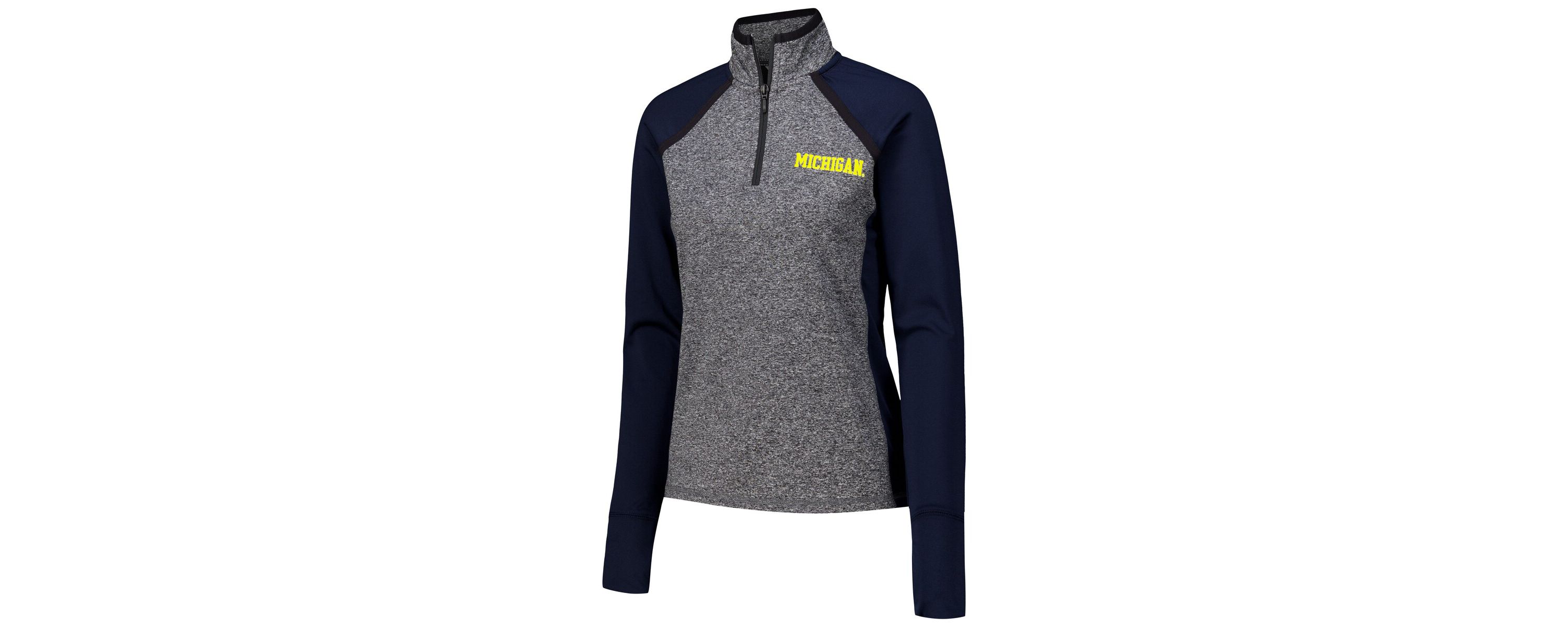 NCAA Michigan Wolverines Finalist Raglan Quarter-Zip Jacket