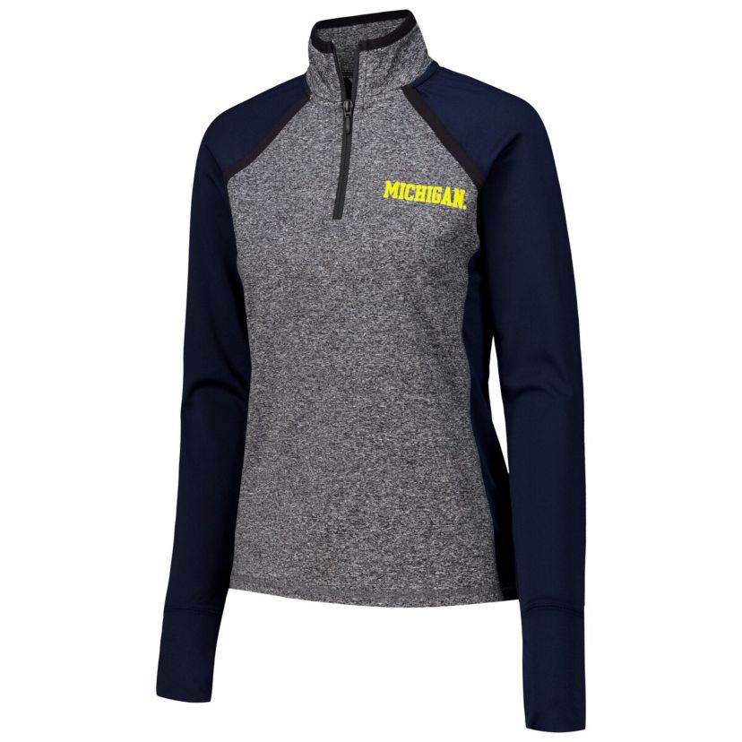 NCAA Michigan Wolverines Finalist Raglan Quarter-Zip Jacket