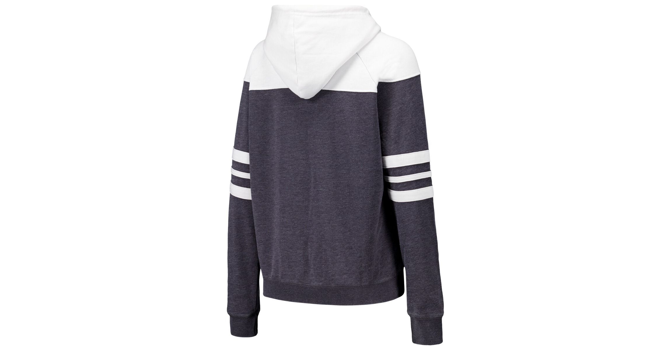 NCAA Iowa Hawkeyes Blitz Striped Blocked Raglan Pullover Hoodie