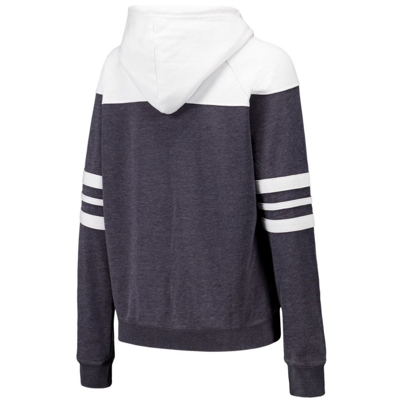NCAA Iowa Hawkeyes Blitz Striped Blocked Raglan Pullover Hoodie