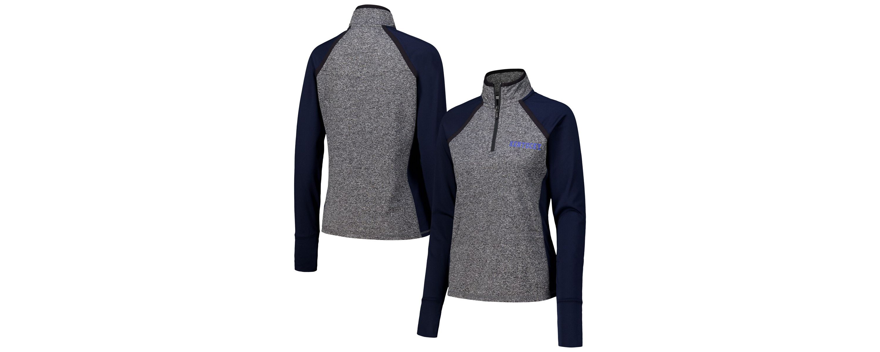 NCAA Kentucky Wildcats Finalist Raglan Quarter-Zip Jacket