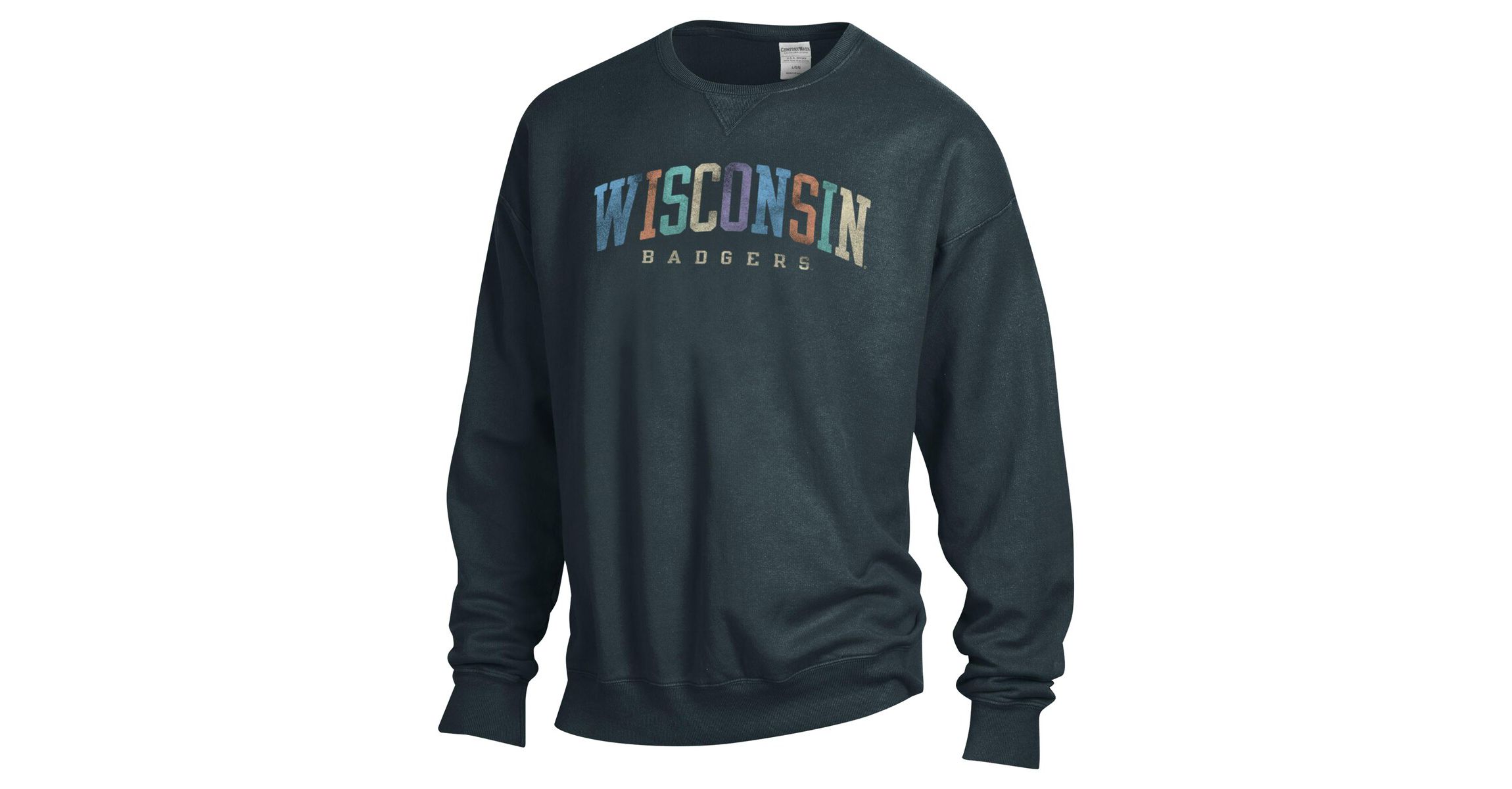 NCAA Unisex Wisconsin Badgers Oversized Pullover Sweatshirt
