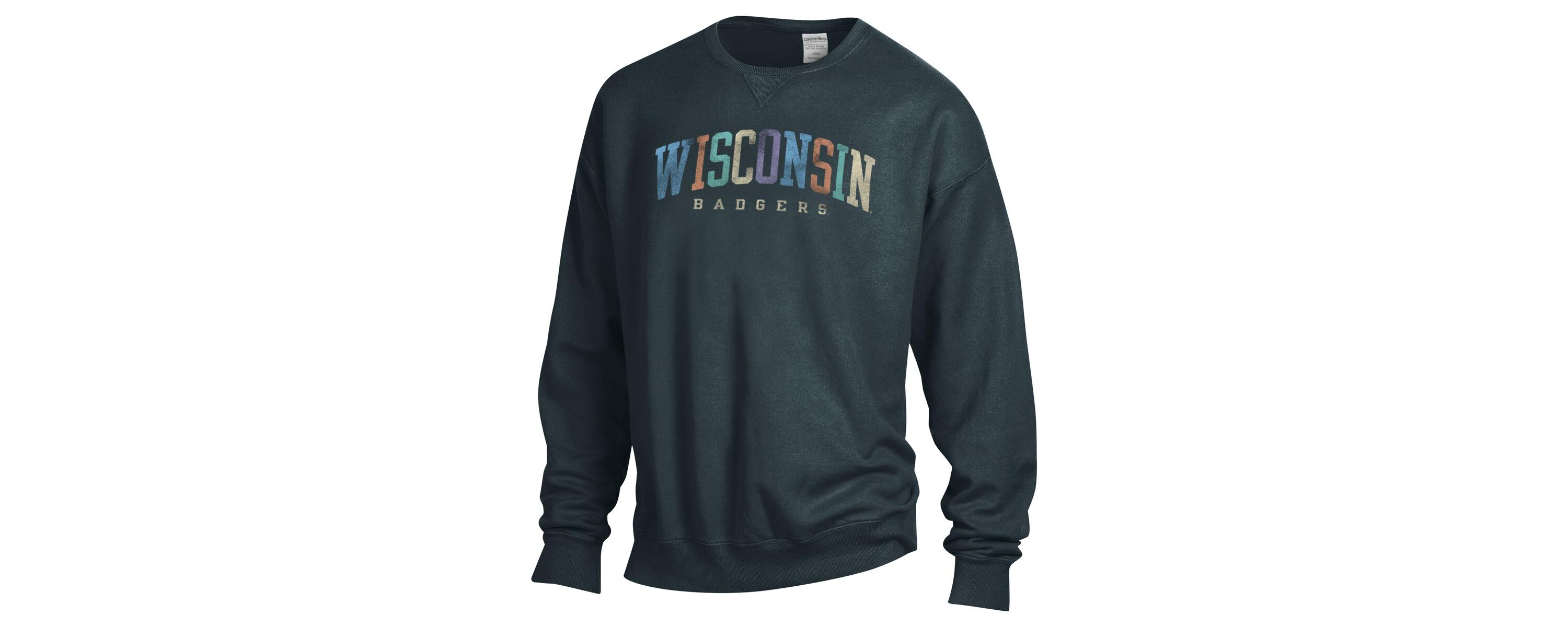 NCAA Unisex Wisconsin Badgers Oversized Pullover Sweatshirt