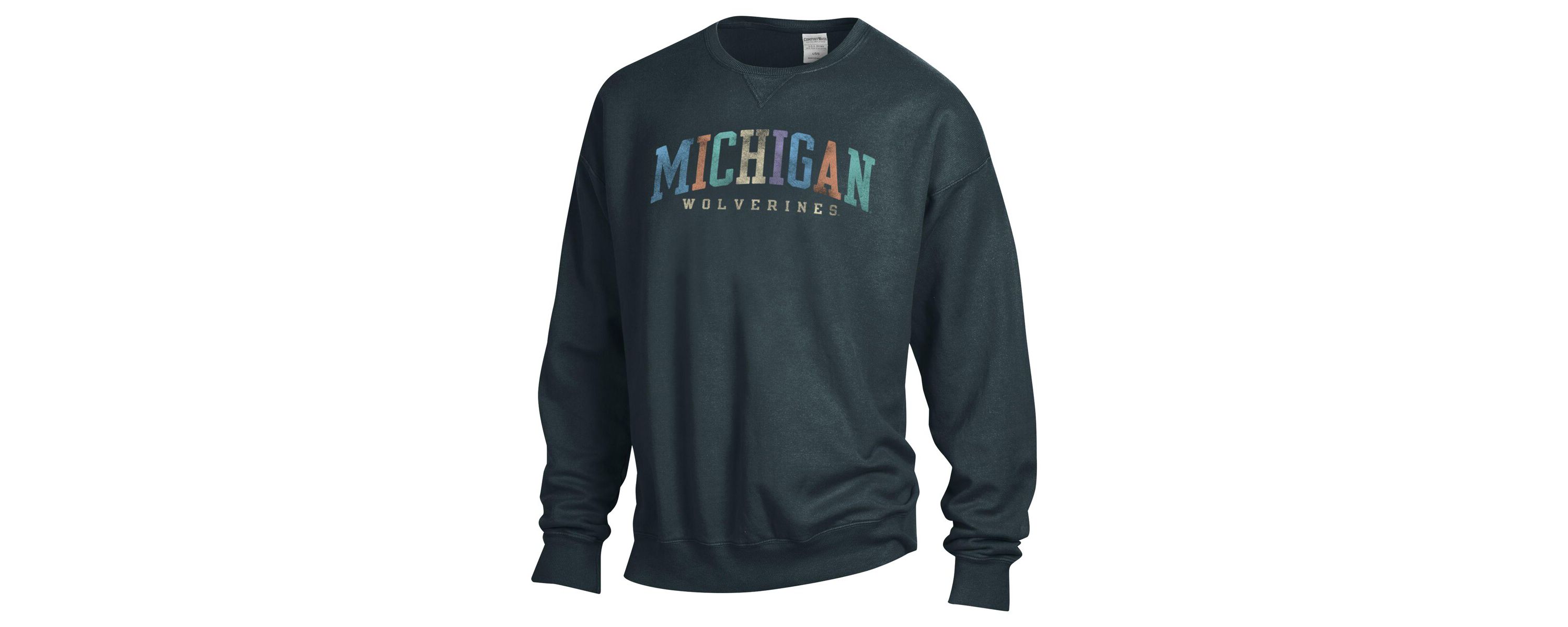 NCAA Unisex Michigan Wolverines Oversized Pullover Sweatshirt