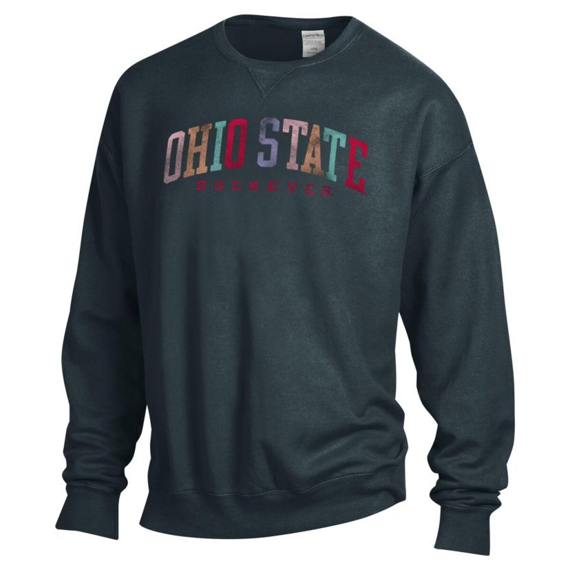 NCAA Unisex Ohio State Buckeyes Oversized Pullover Sweatshirt