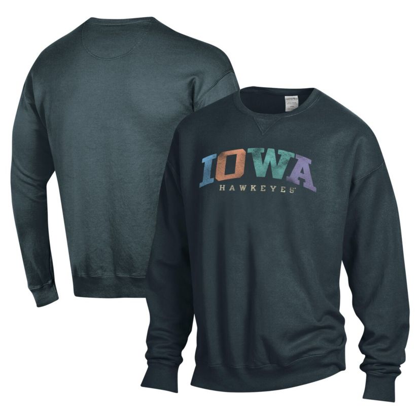 NCAA Unisex Iowa Hawkeyes Oversized Pullover Sweatshirt