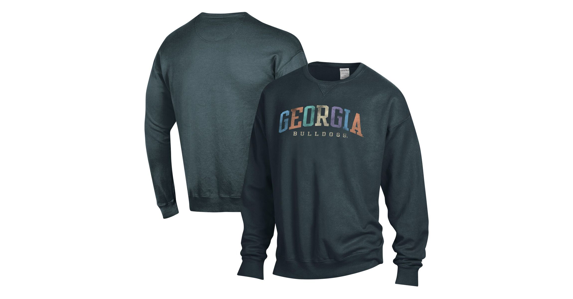 NCAA Unisex Georgia Bulldogs Oversized Pullover Sweatshirt