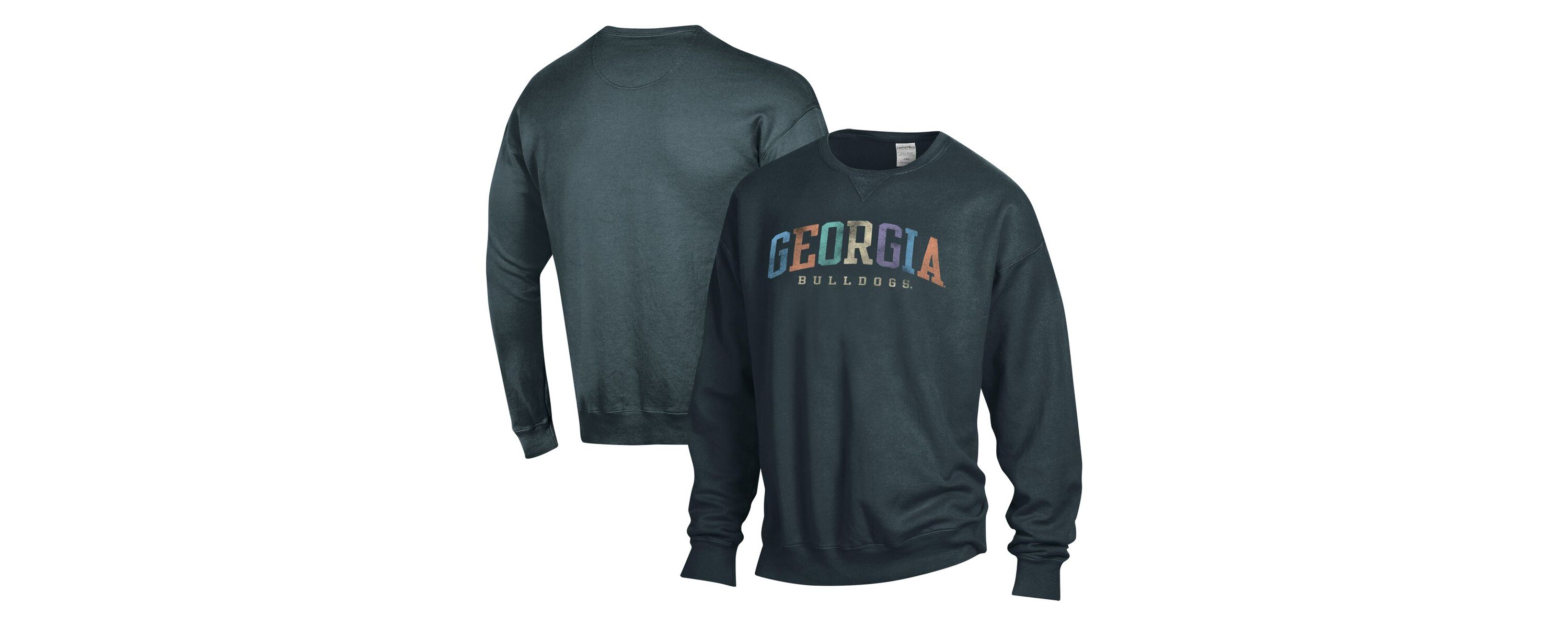 NCAA Unisex Georgia Bulldogs Oversized Pullover Sweatshirt