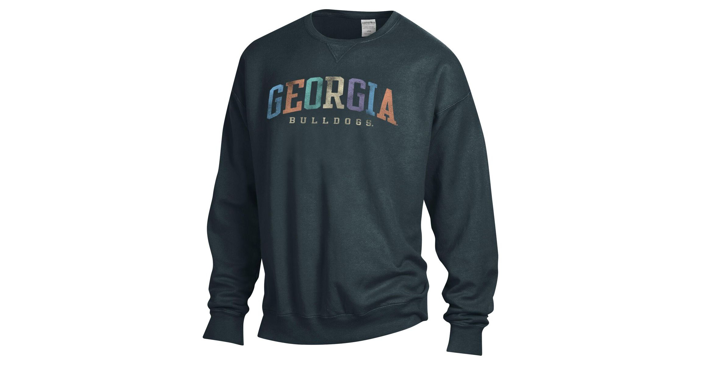 NCAA Unisex Georgia Bulldogs Oversized Pullover Sweatshirt