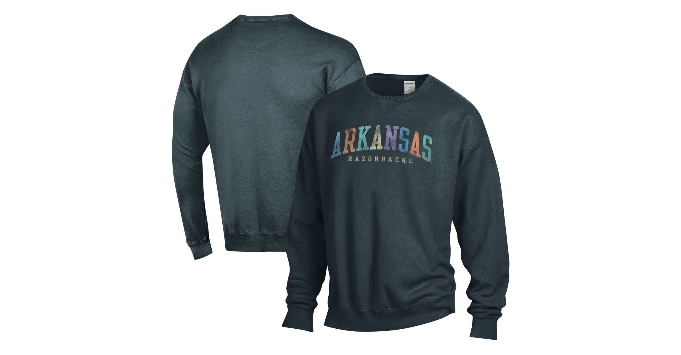 NCAA Unisex Arkansas Razorbacks Oversized Pullover Sweatshirt