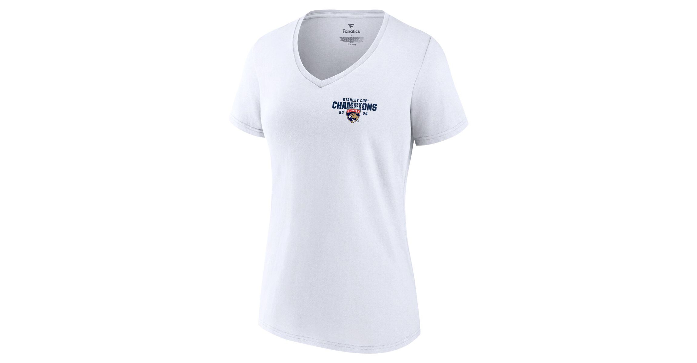 NHL Fanatics Florida Panthers 2024 Stanley Cup s Jersey Roster V-Neck T-Shirt