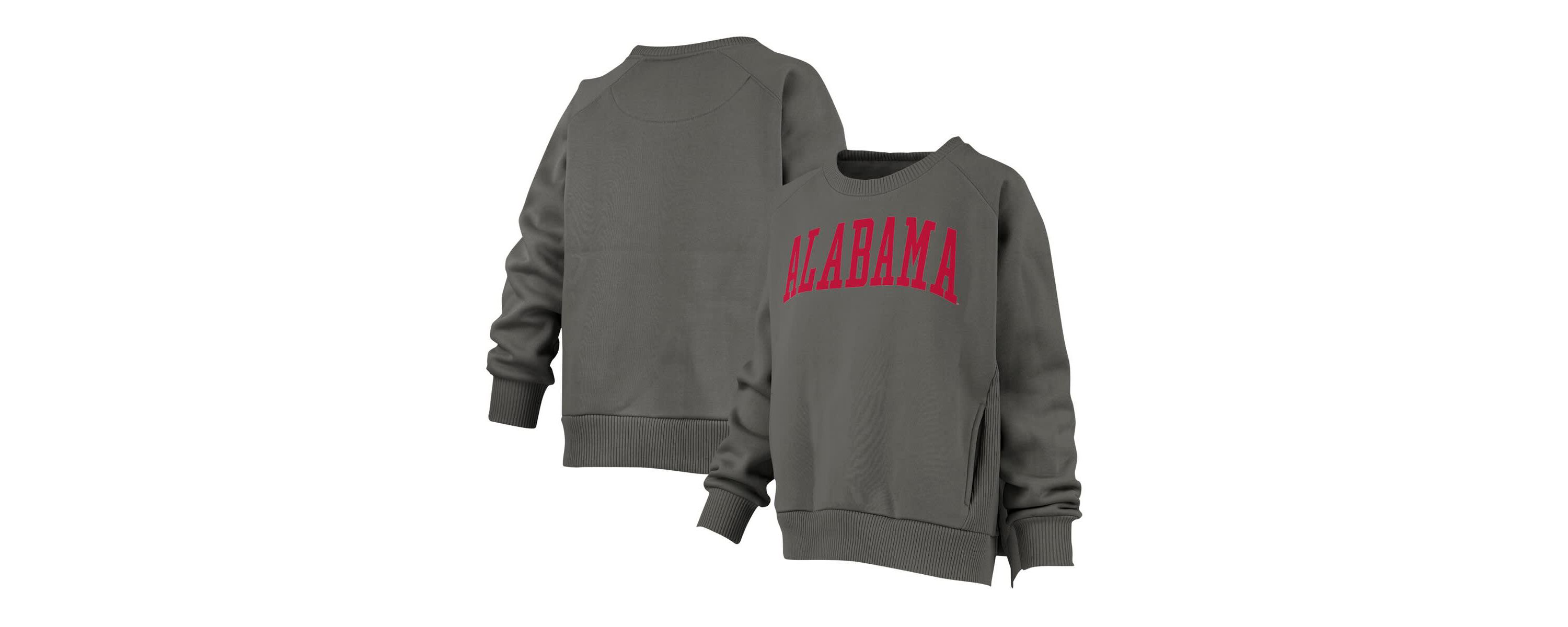 Alabama Crimson Tide NCAA Alabama Tide Pocketed Raglan Pullover Sweatshirt
