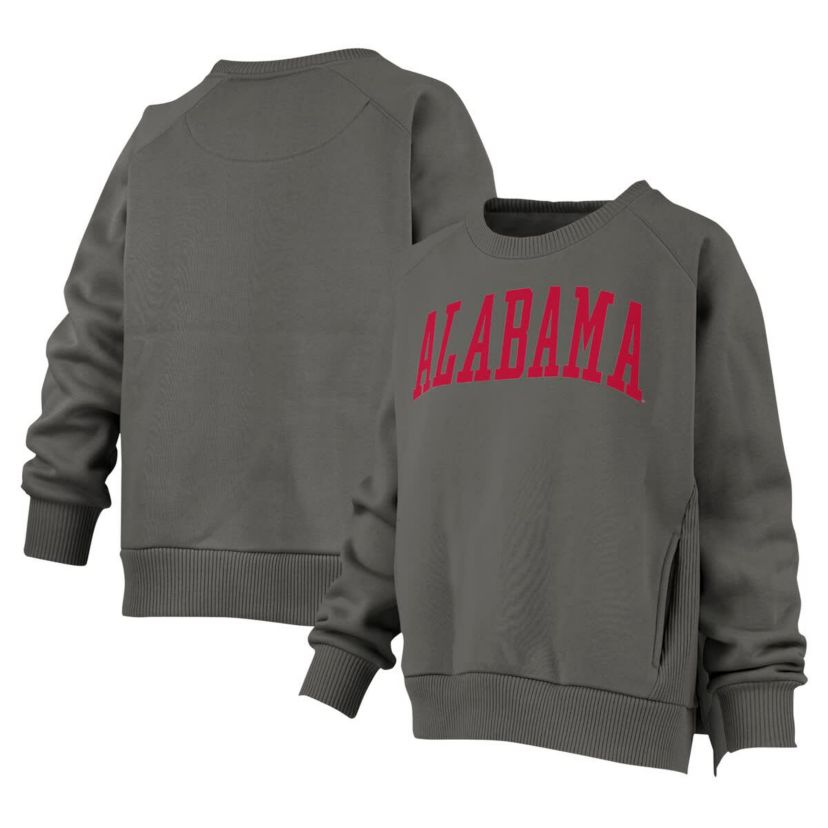 Alabama Crimson Tide NCAA Alabama Tide Pocketed Raglan Pullover Sweatshirt