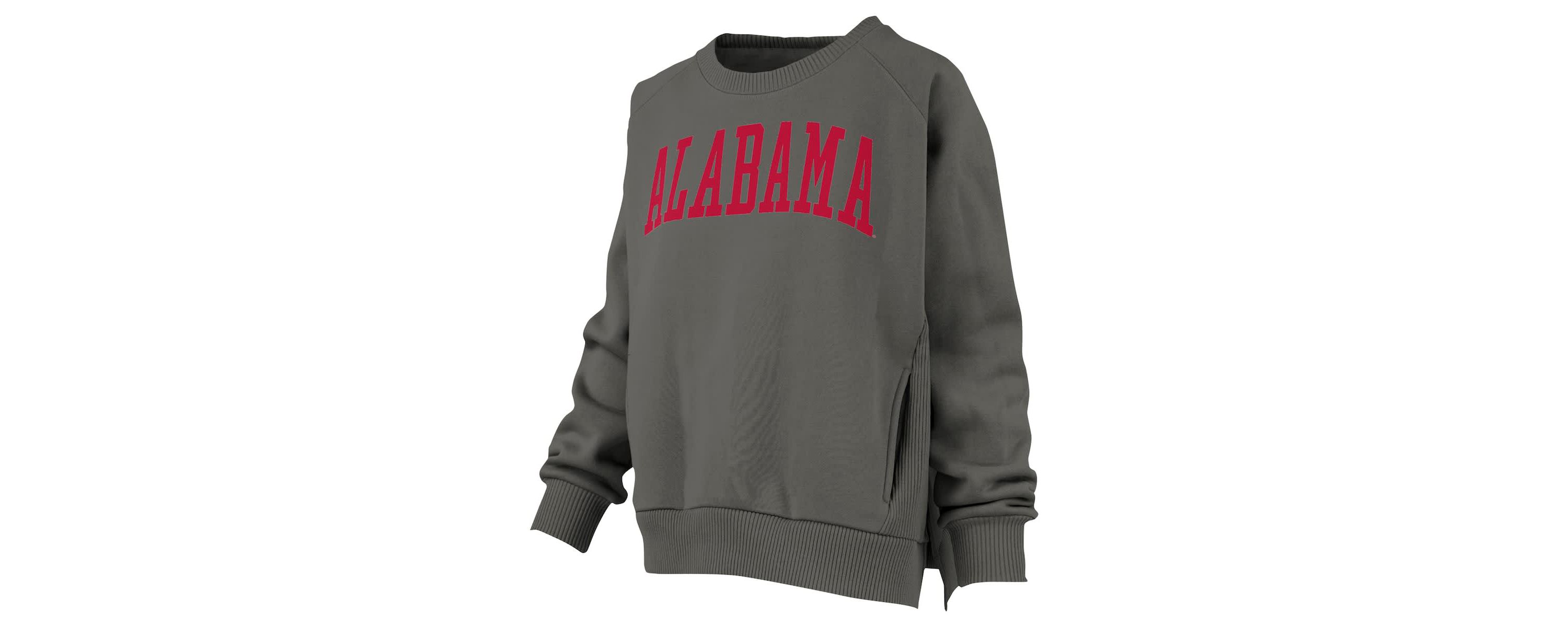Alabama Crimson Tide NCAA Alabama Tide Pocketed Raglan Pullover Sweatshirt
