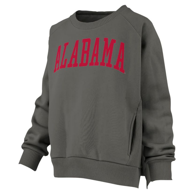Alabama Crimson Tide NCAA Alabama Tide Pocketed Raglan Pullover Sweatshirt