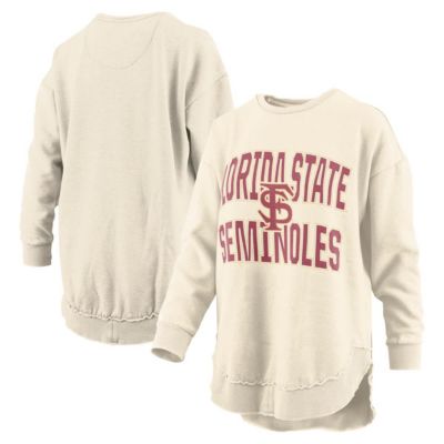 Pressbox NCAA Florida State Seminoles Poncho Fleece Crew Sweatshirt, Small -  0198507002808