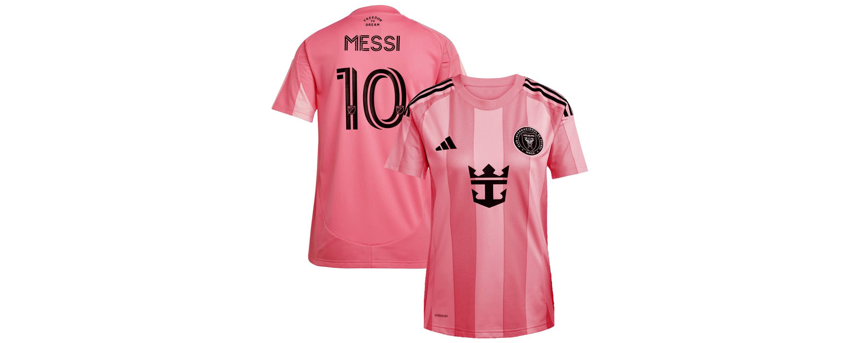 MLS Lionel Messi Light Inter Miami CF 2025 Euforia Replica Player Jersey