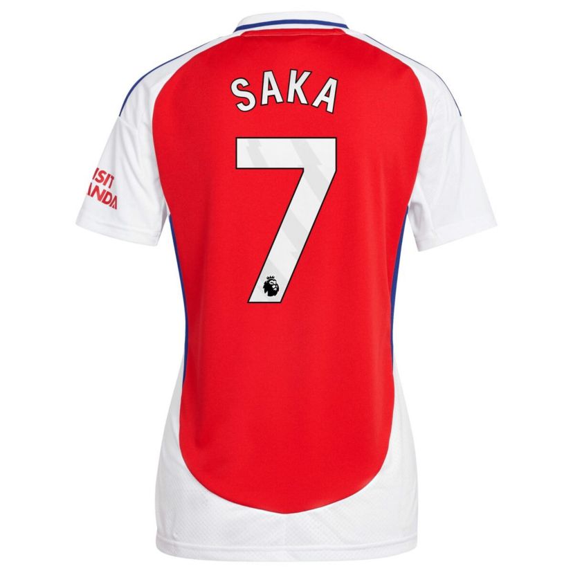 International Clubs Bukayo Saka Arsenal 2024/25 Home Replica Player Jersey