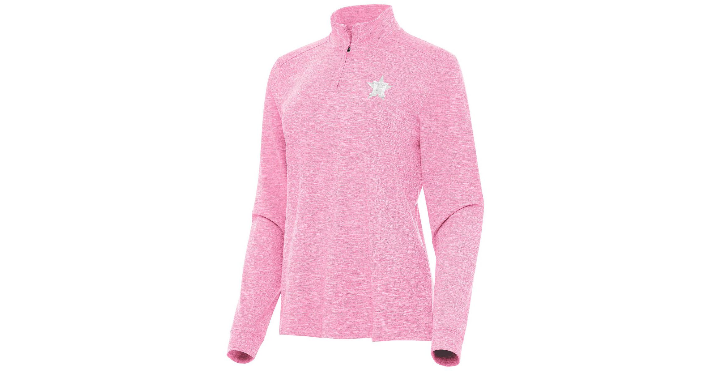 MLB Houston Astros Mentor Lightweight Mock Neck Quarter-Zip Top
