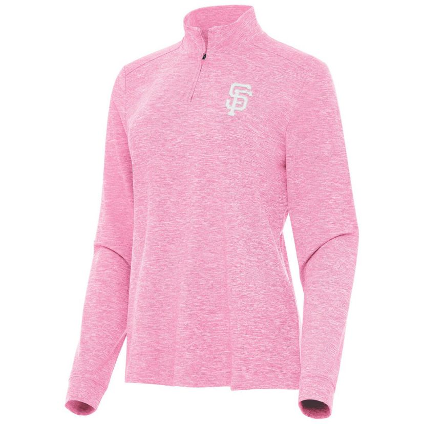 MLB San Francisco Giants Mentor Lightweight Mock Neck Quarter-Zip Top
