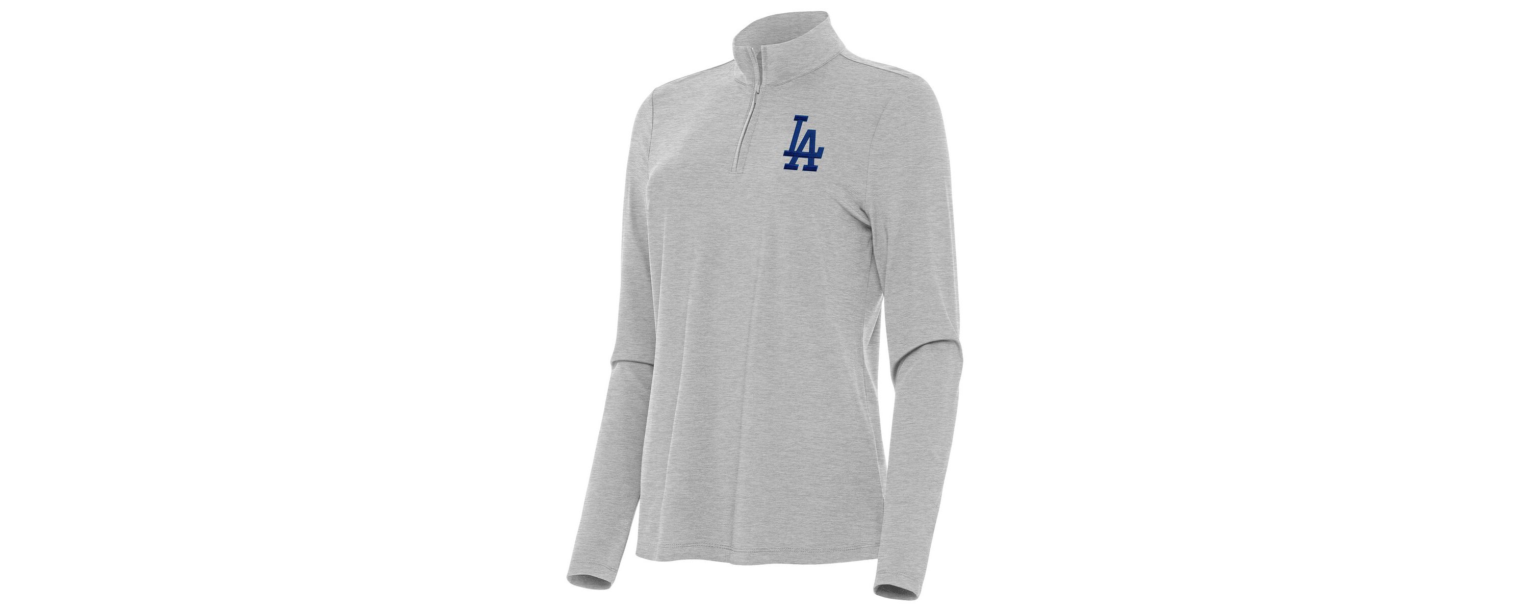 MLB Los Angeles Dodgers Bright Quarter-Zip Top