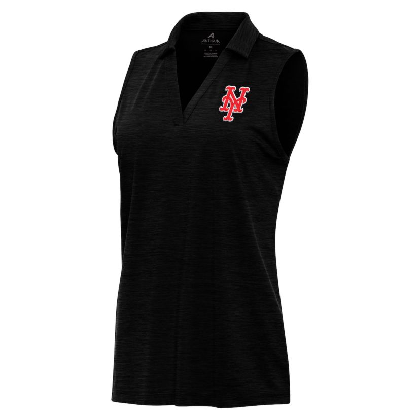 MLB New York Mets Layout Sleeveless Polo
