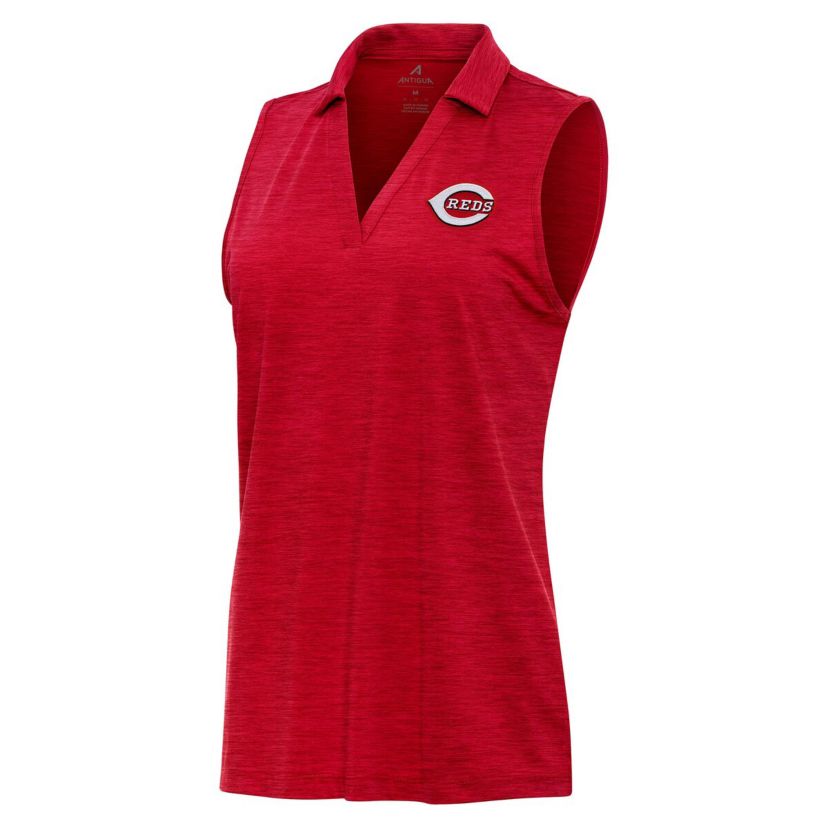 MLB Cincinnati Reds Layout Sleeveless Polo
