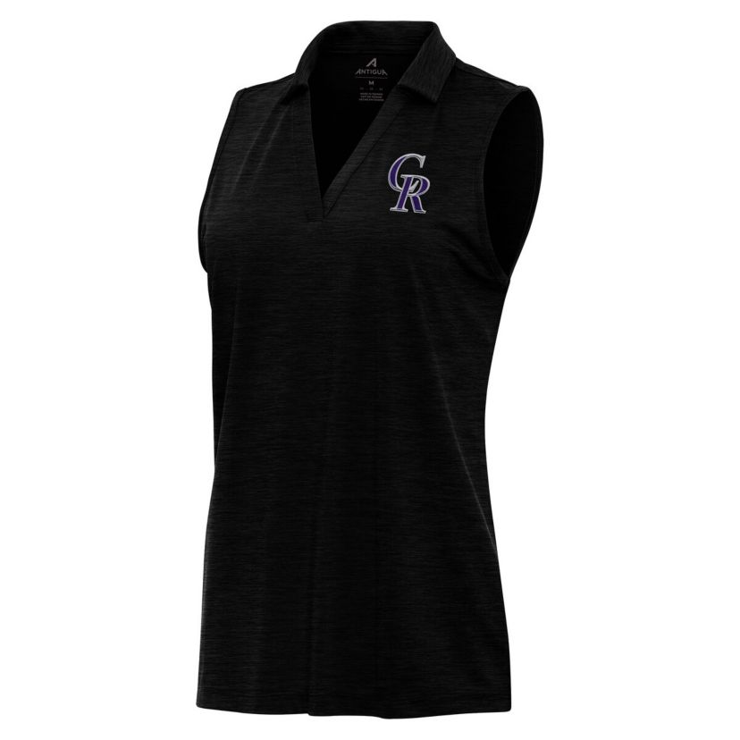 MLB Colorado Rockies Layout Sleeveless Polo