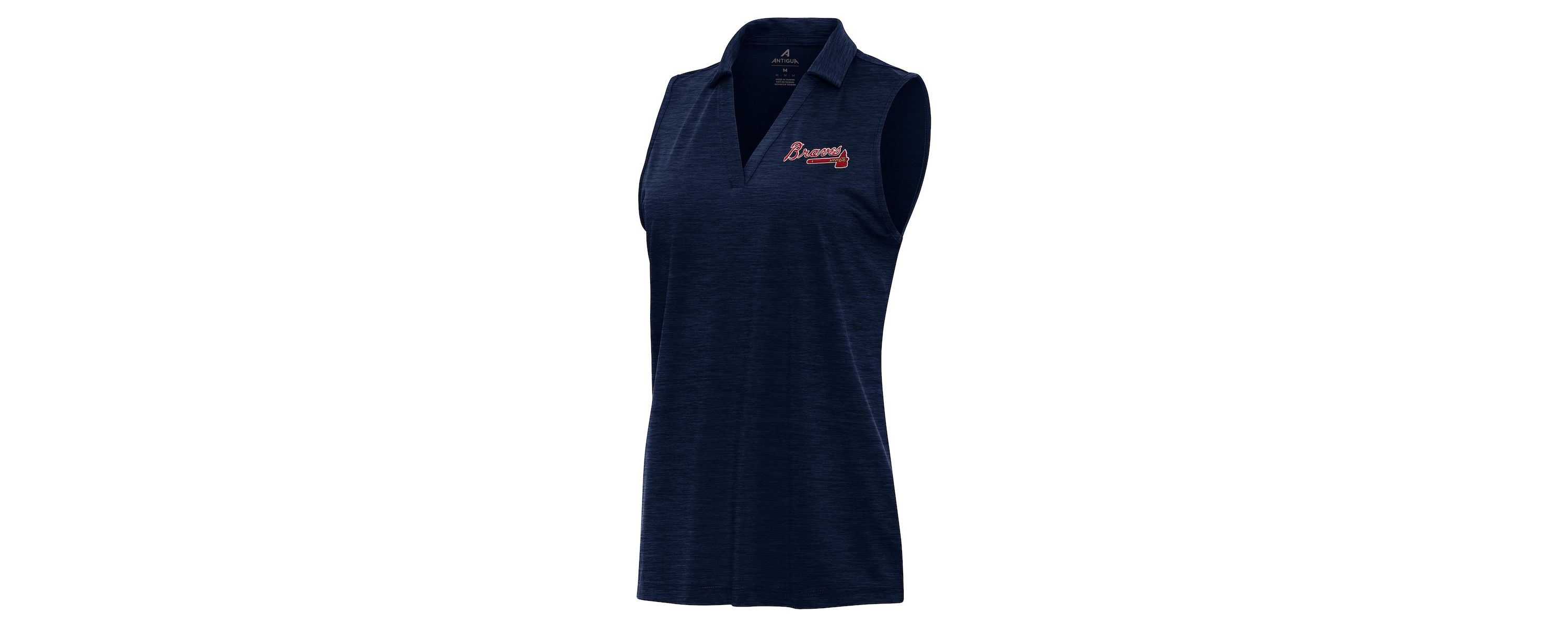 MLB Atlanta Braves Layout Sleeveless Polo