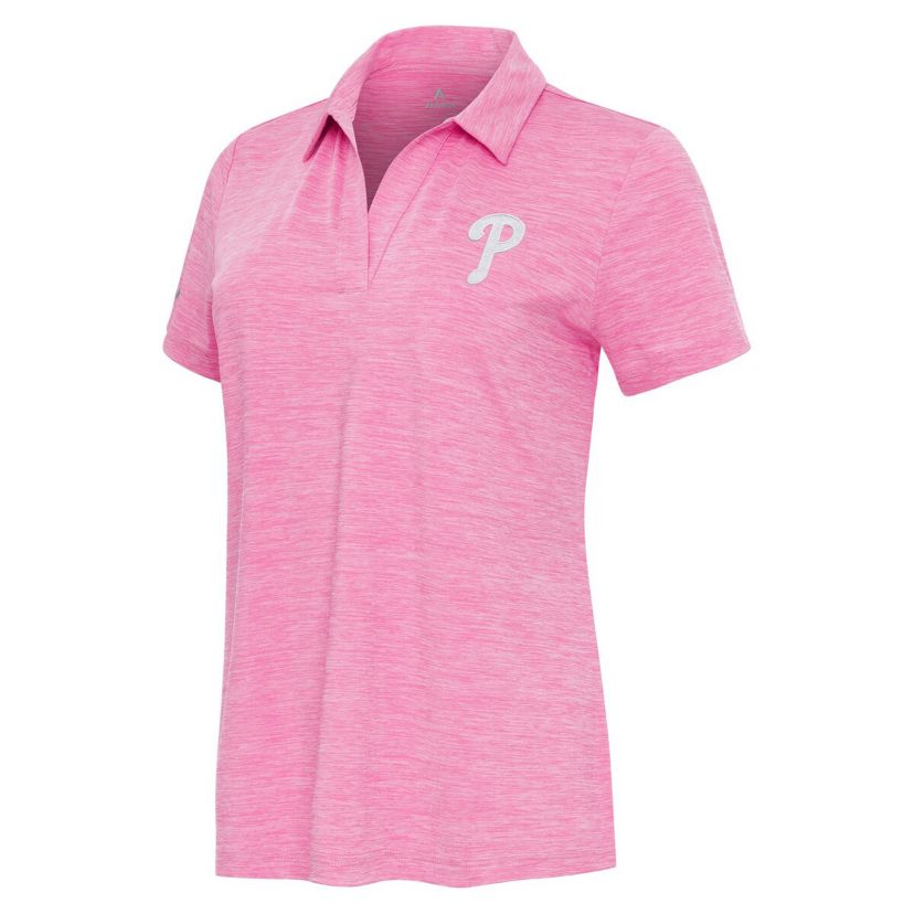 MLB Philadelphia Phillies Layout V-Neck Polo