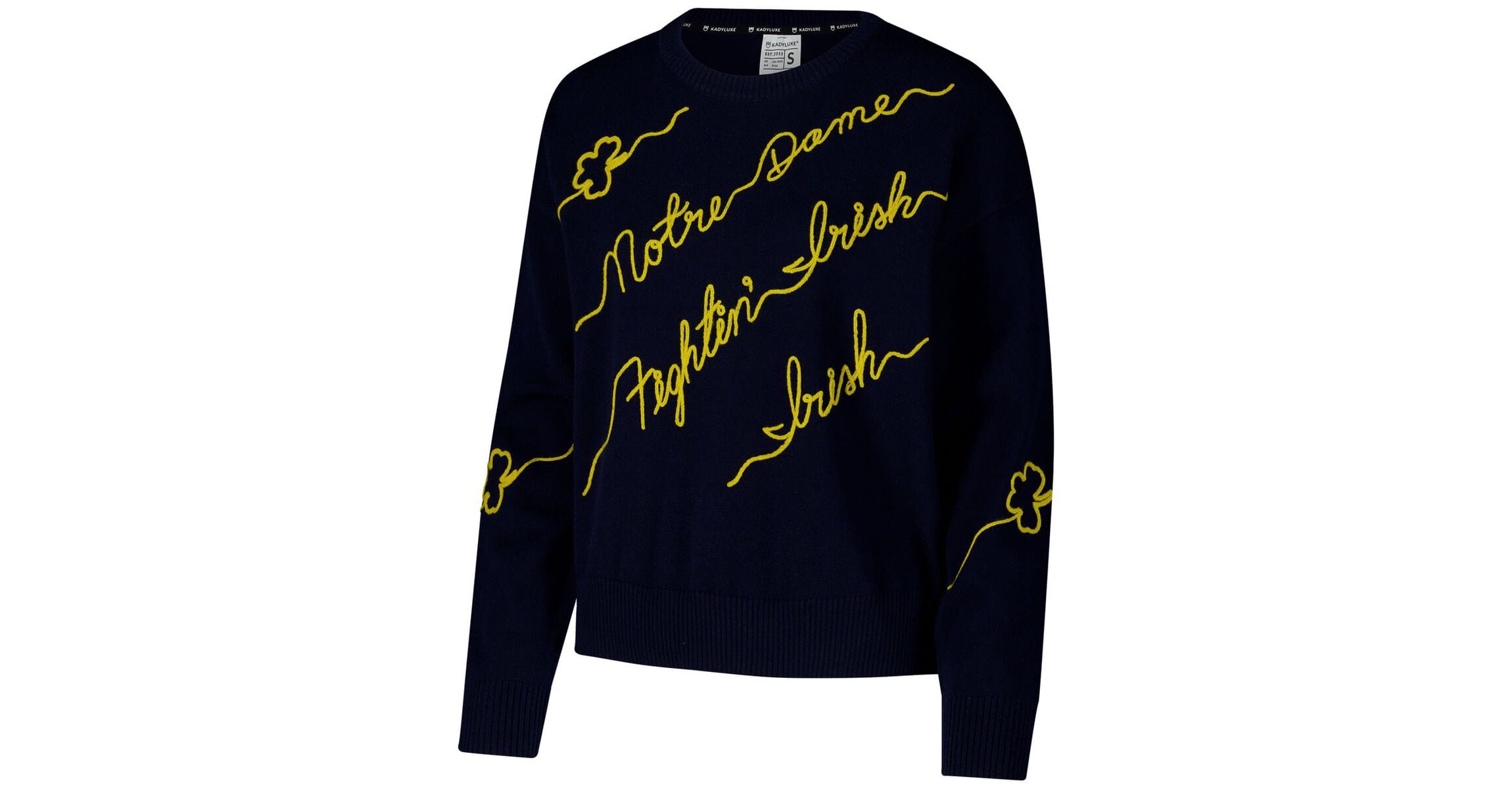 NCAA Notre Dame Fighting Irish Love Note Pullover Sweater