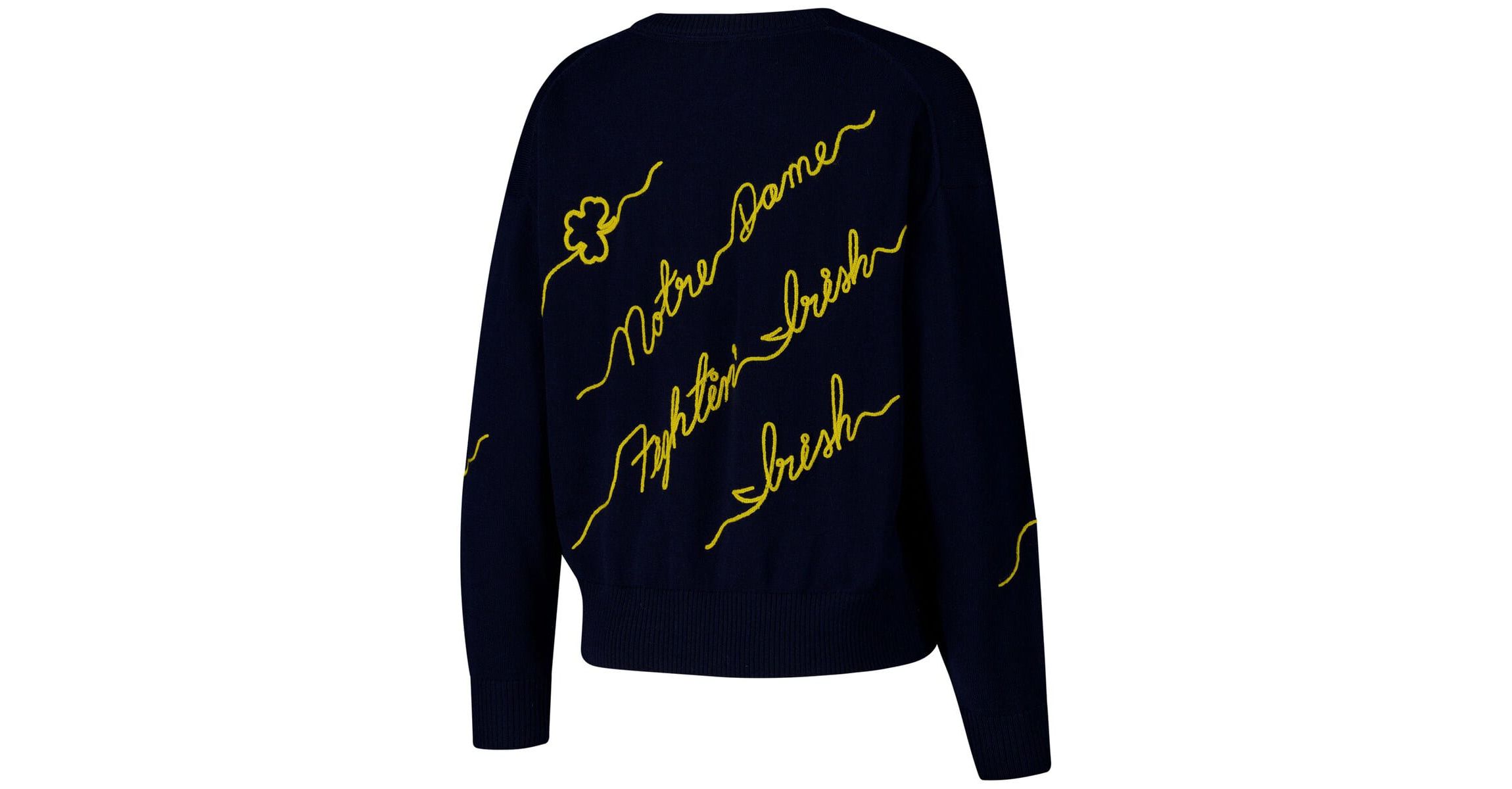 NCAA Notre Dame Fighting Irish Love Note Pullover Sweater