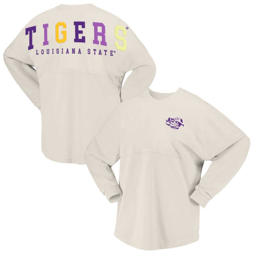 NCAA LSU Tigers Rainbow Arch Long Sleeve T-Shirt
