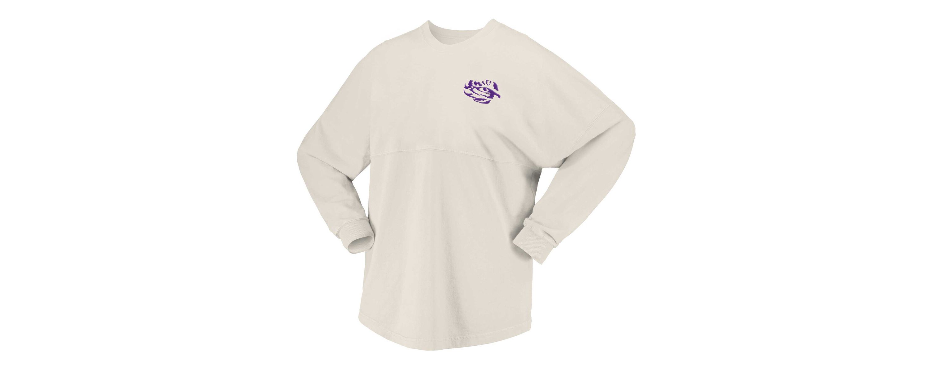 NCAA LSU Tigers Rainbow Arch Long Sleeve T-Shirt