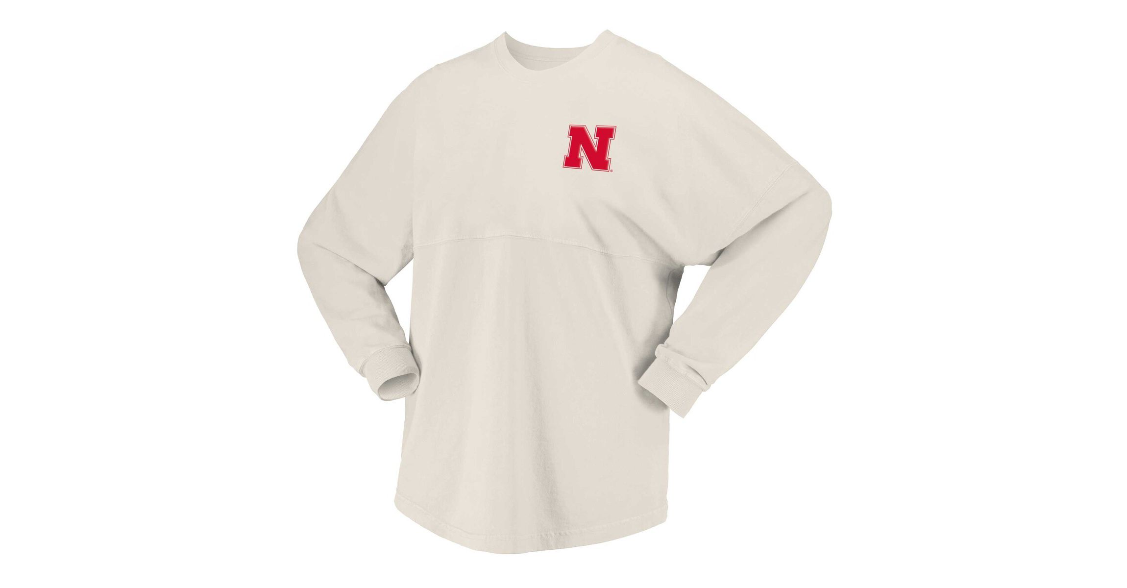 NCAA Nebraska Huskers Rainbow Arch Long Sleeve T-Shirt