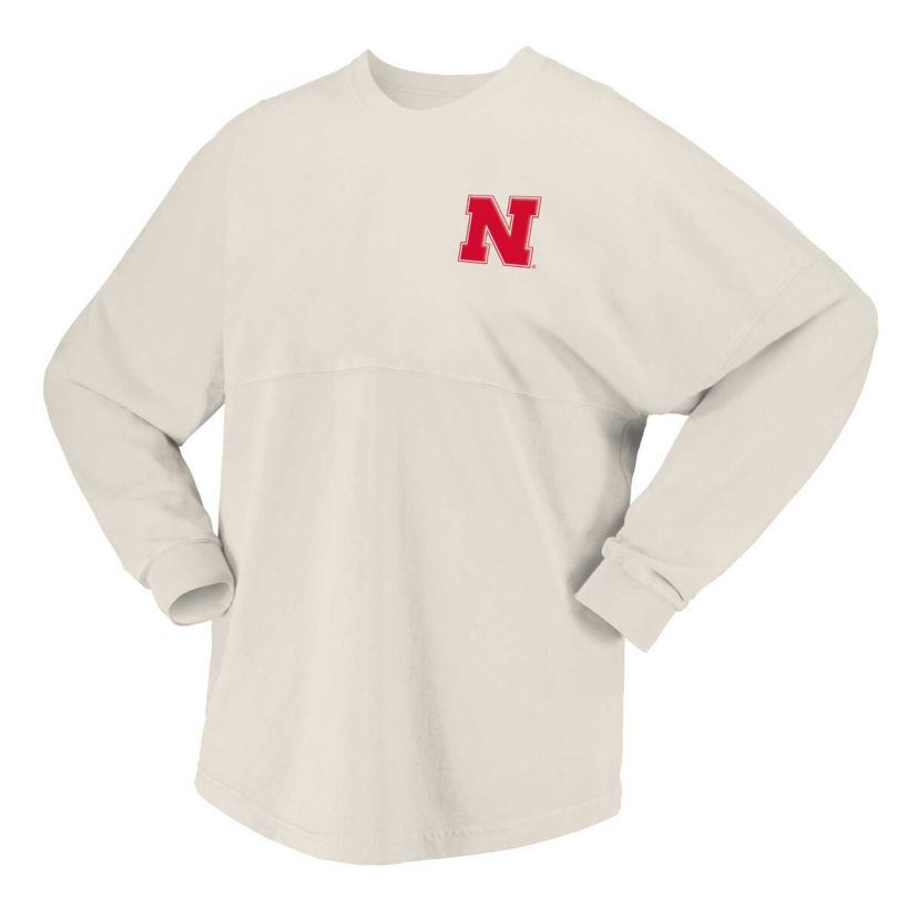 NCAA Nebraska Huskers Rainbow Arch Long Sleeve T-Shirt