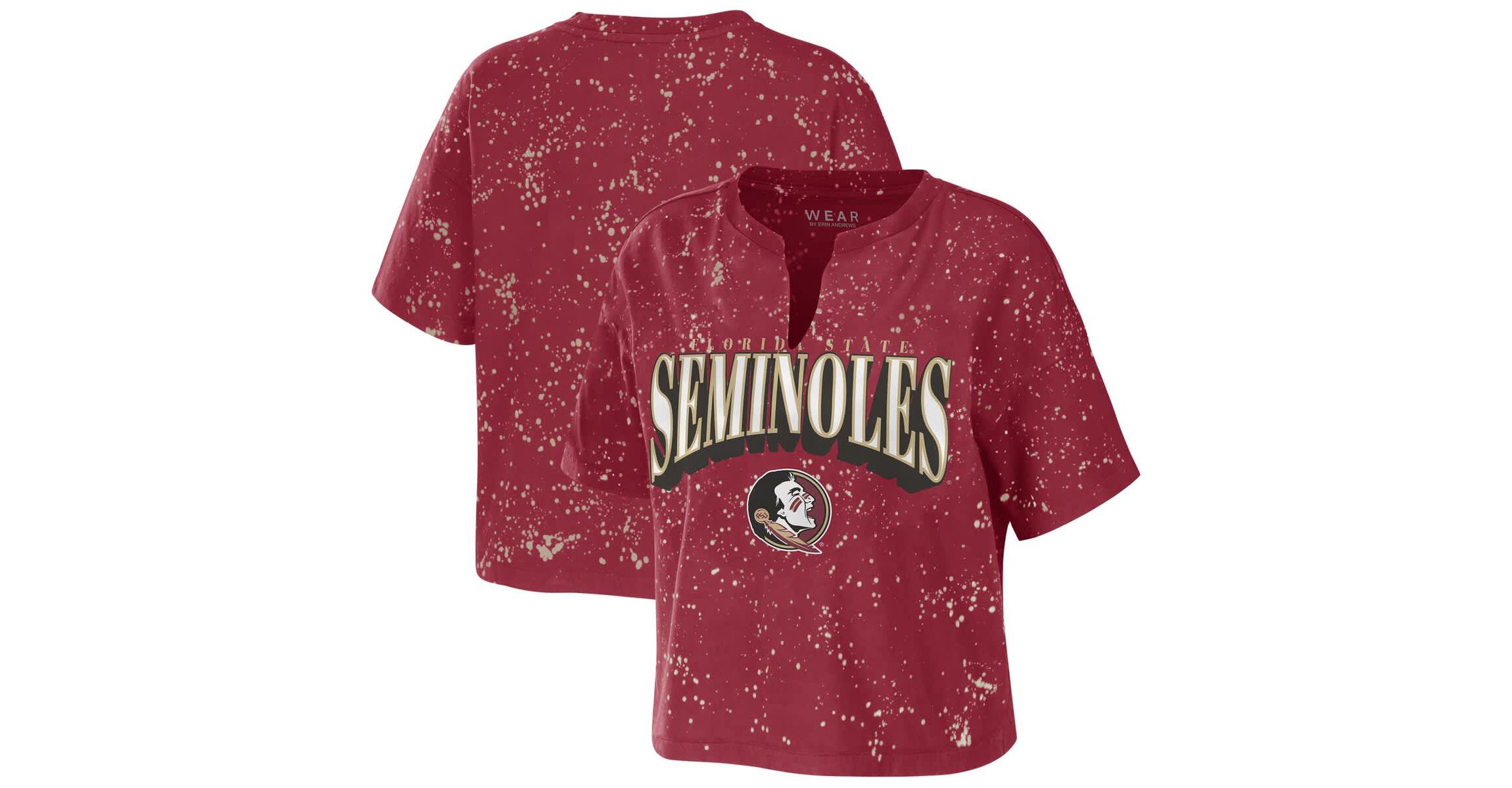 NCAA Florida State Seminoles Splatter T-Shirt
