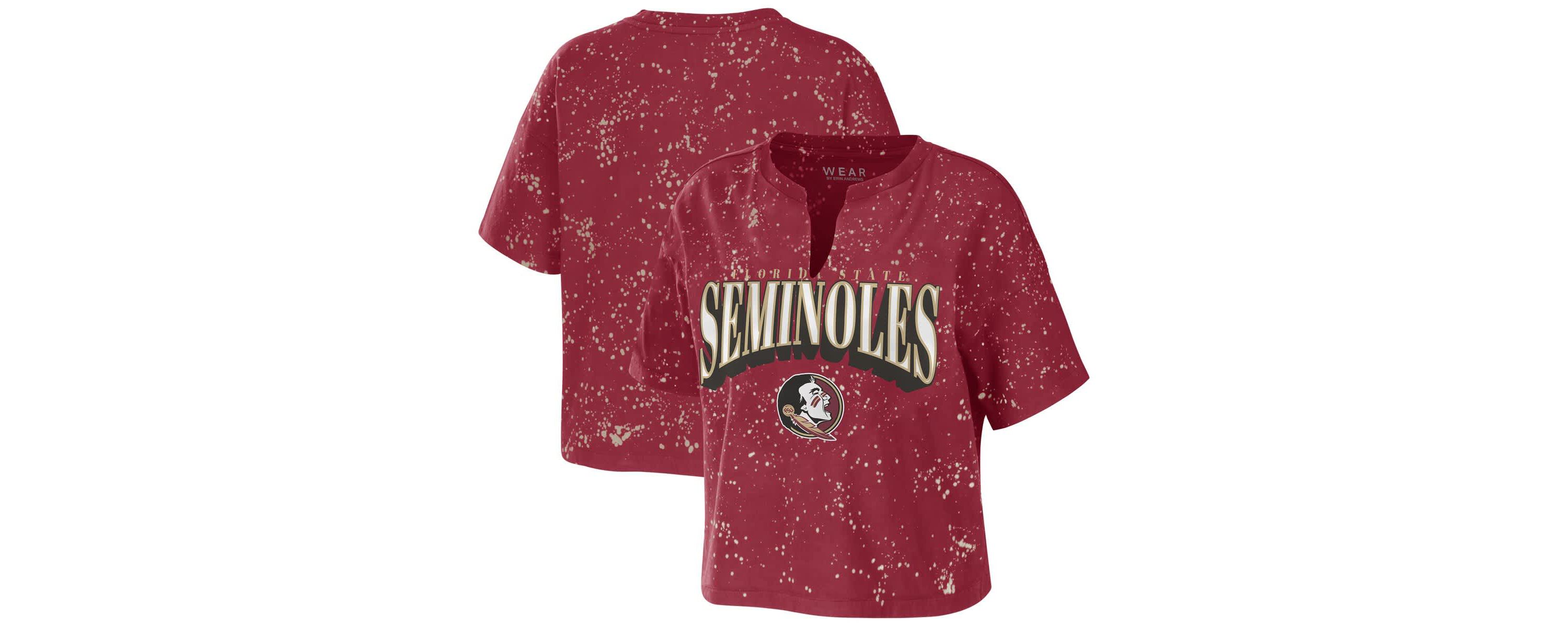 NCAA Florida State Seminoles Splatter T-Shirt