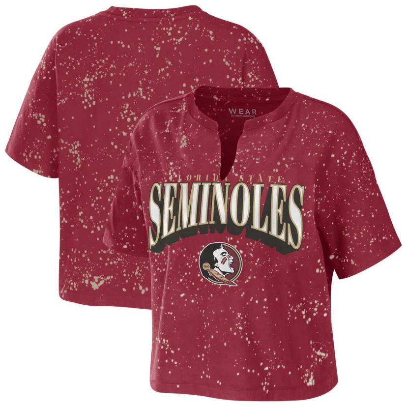 NCAA Florida State Seminoles Splatter T-Shirt