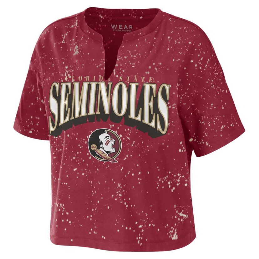 NCAA Florida State Seminoles Splatter T-Shirt