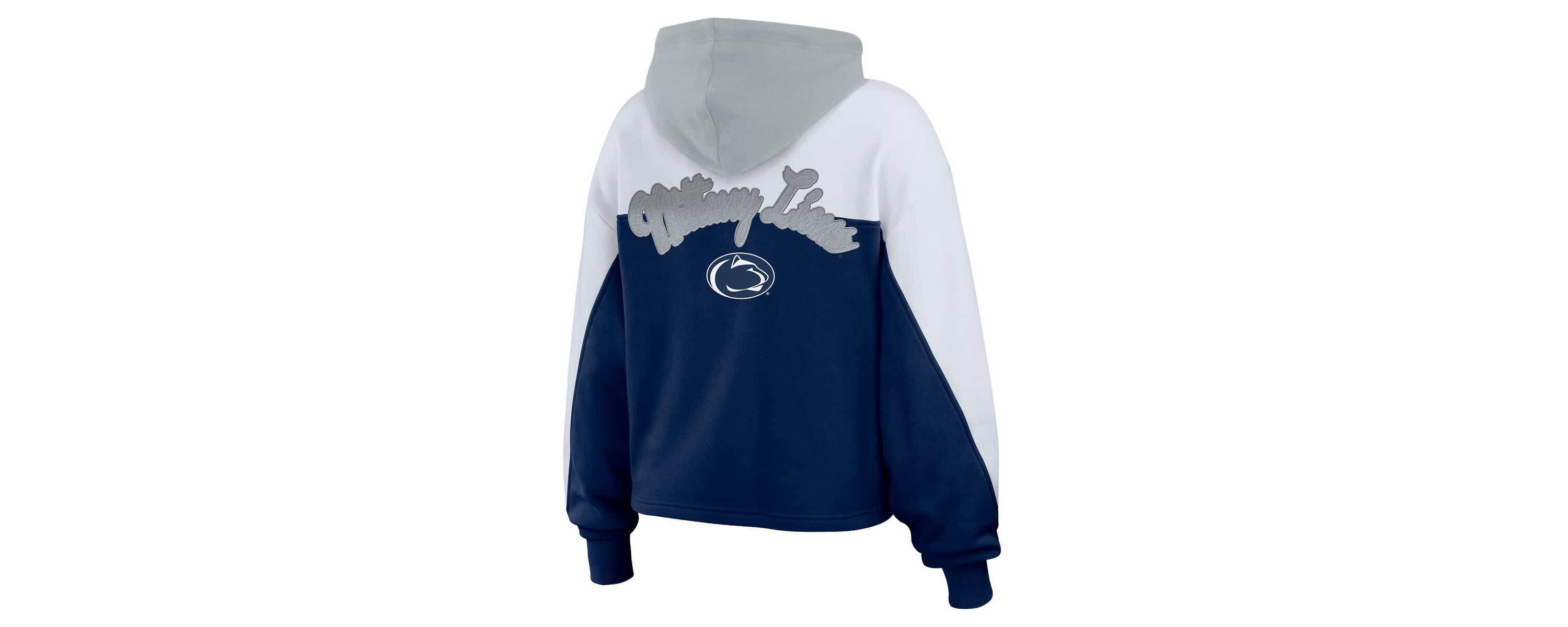 NCAA Penn State Nittany Lions Color-Block Full-Zip Hoodie