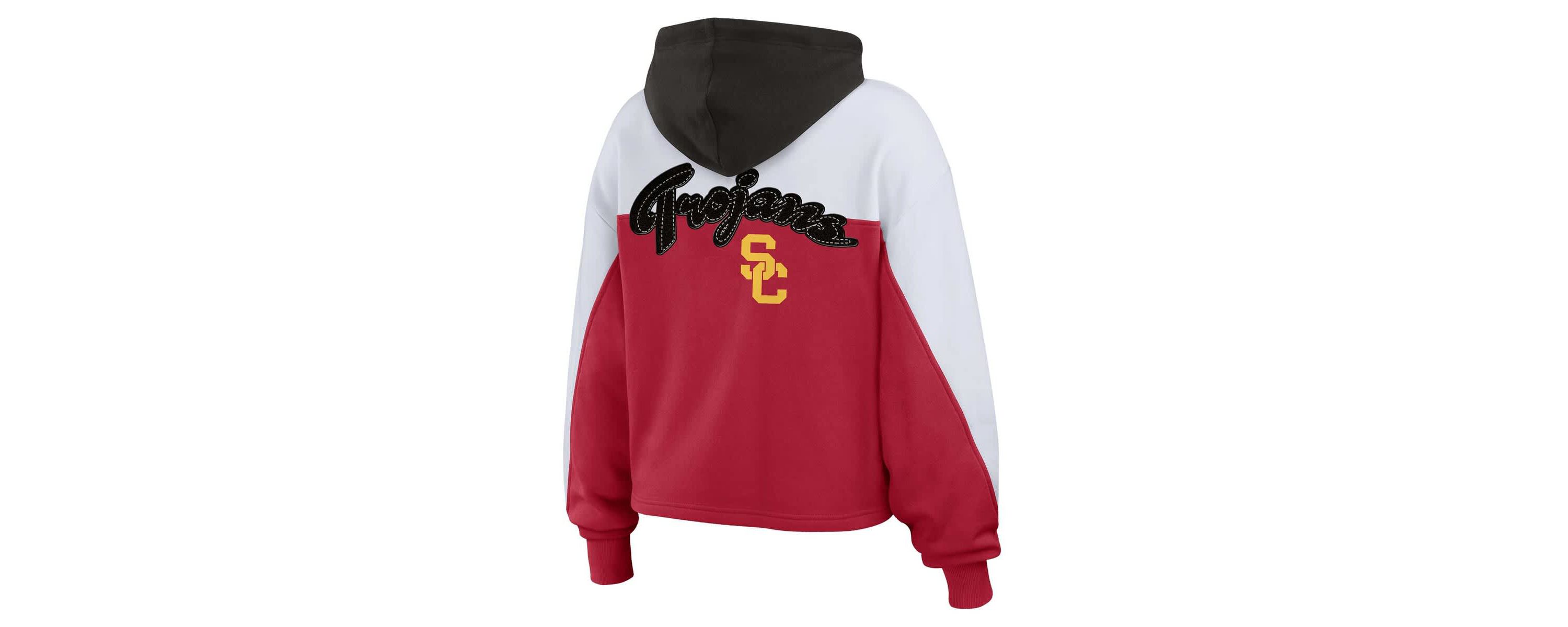 NCAA USC Trojans Color-Block Full-Zip Hoodie
