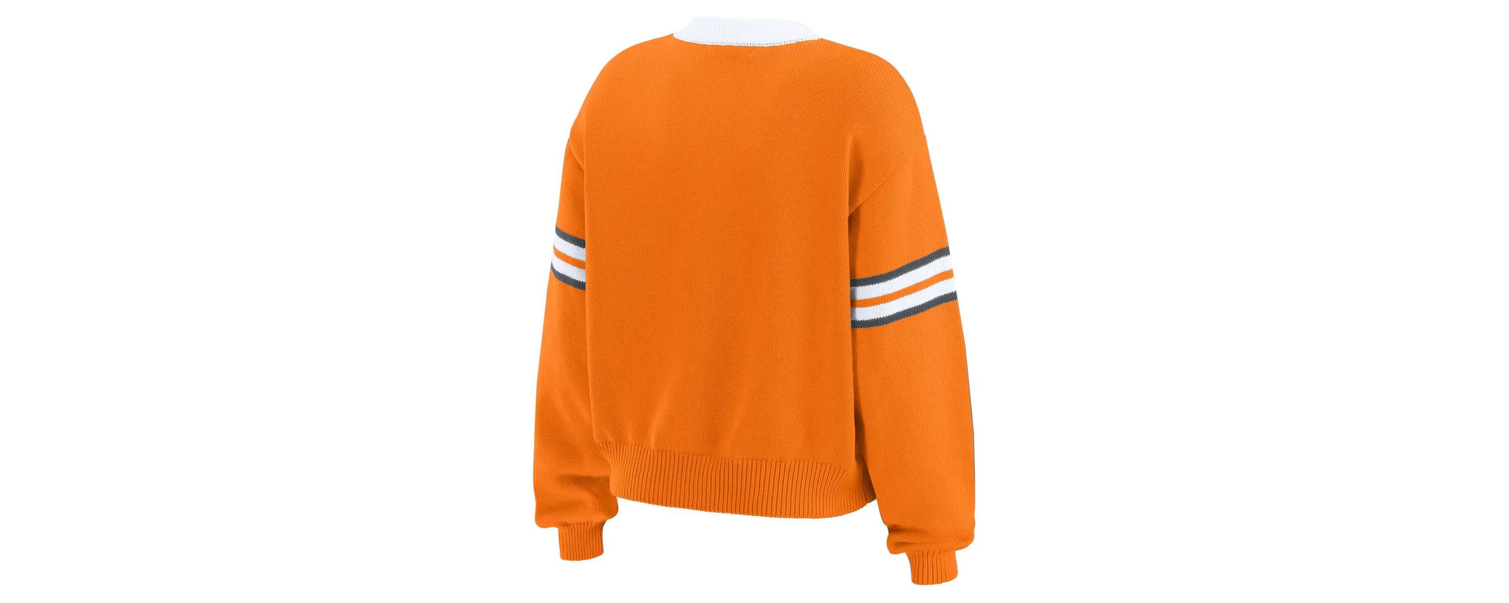 NCAA Tennessee Tennessee Volunteers Lace-Up Pullover Sweater